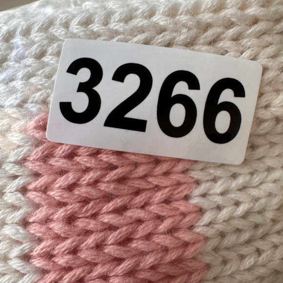 VTG 80s Colorblock Knit Sleeveless Sweater Cottagecore Womens Small Fruit Stripe - Picture 10 of 10